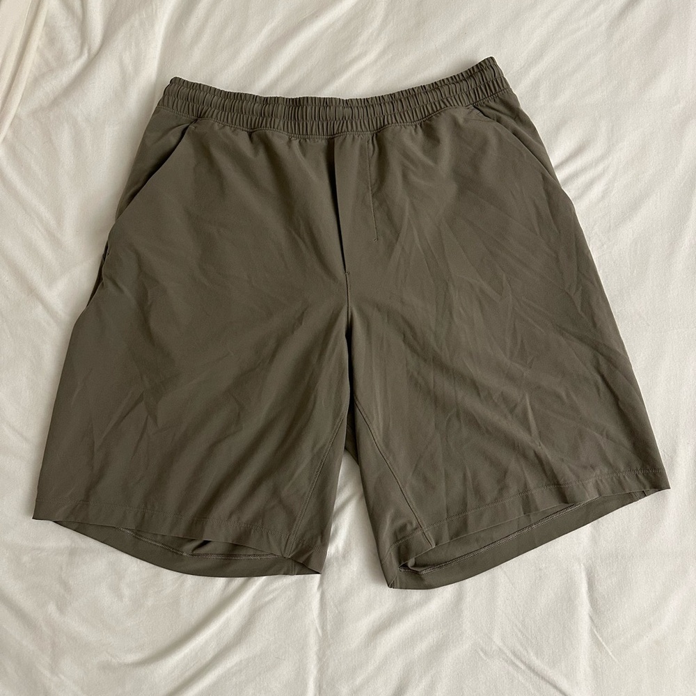 Lululemon Olive Athletic Shorts Size Large